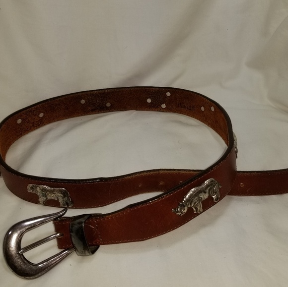 Accessories - B8,669 Medallion Belt Animals BOGO 1/2 OFF